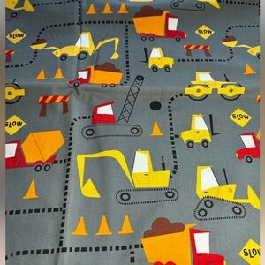 Robert Kaufman Fabric “Cone Zone” Construction-Cotton Fabric- 1 yard cut